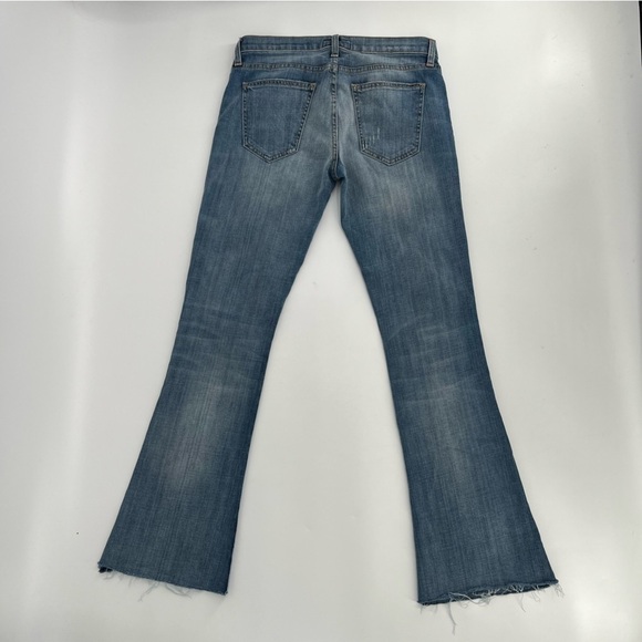 Current/Elliott Flip Flop Relaxed Fit Boot Cut Distressed Jeans Size 24 Women's - Picture 3 of 6